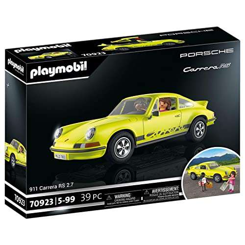 PLAYMOBIL 70923 Porsche 911 Carrera RS 2.7, Spielzeugauto für Erwachsene und Kinder, 5-99 Jahre