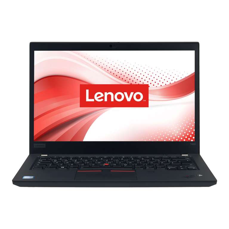 [Refurbished] Lenovo T490 i7 8665U 4 Kerne Touch Zustand B 300 nits QWERTZ+Beleuchtet RAM Erweiterbar