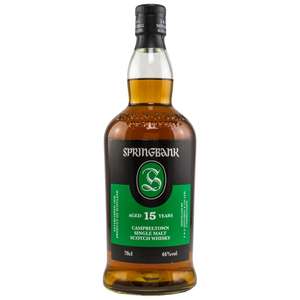 Springbank 15 Jahre Campbeltown Whisky 46% und 0,7l [whic]