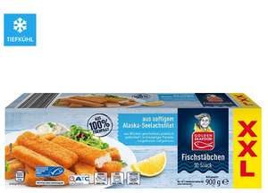 (Aldi Süd) Golden Seafood Fischstäbchen, 30 Stück, 900g, XXL (kg / 4,43 €!)