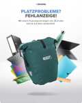 Büchel Fahrradtasche für Gepäckträger I 25.4 L - 100% Wasserdicht I mit Tragegriff und Schultergurt, versch Farben (Prime/Lidl)
