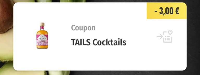 Tails Cocktails versch. Sorten für 8,99 € pro Flasche (App + Coupon) [Edeka Südwest, Nordbayern-Sachsen-Thüringen, Hannover-Minden, Nord]