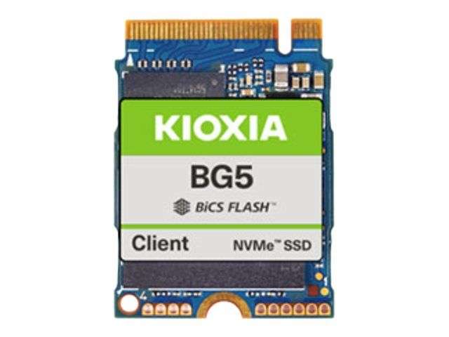 Kioxia SSD 1TB NVMe/PCIe M.2 2230 NVMe Intern (KBG50ZNS1T02)