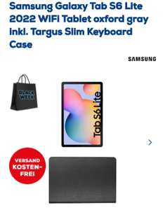 Samsung Galaxy Tab S6 Lite inklusive Samsung S Pen + Slim Keyboard Case kostenlos