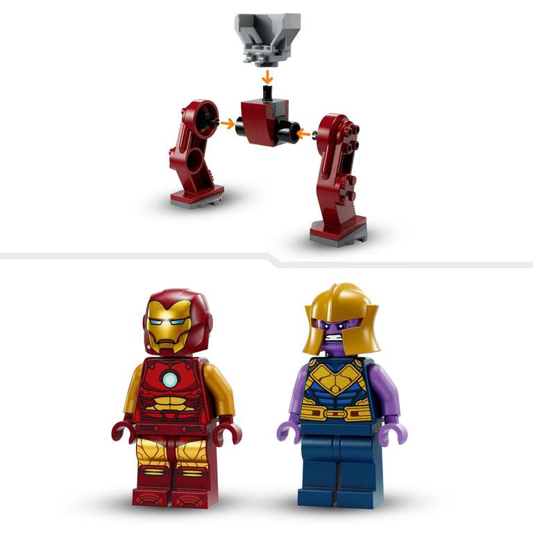 LEGO 76263 Marvel Iron Man Hulkbuster vs. Thanos Set (Prime/Otto up)