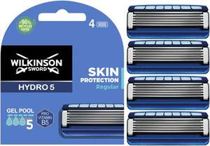 [Amazon Spar-Abo / Personalisiert?] Wilkinson Sword Hydro 5 Skin Protection Rasierklingen, 4 Rasierklingen