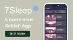 7Sleep Schlaf-App (von den 7Mind Entwicklern) 1 Monat gratis testen. Kein Abo / keine Kündigung notwendig!
