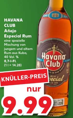 Havana Club Añejo Especial 40% 0,7l Rum [Kaufland]