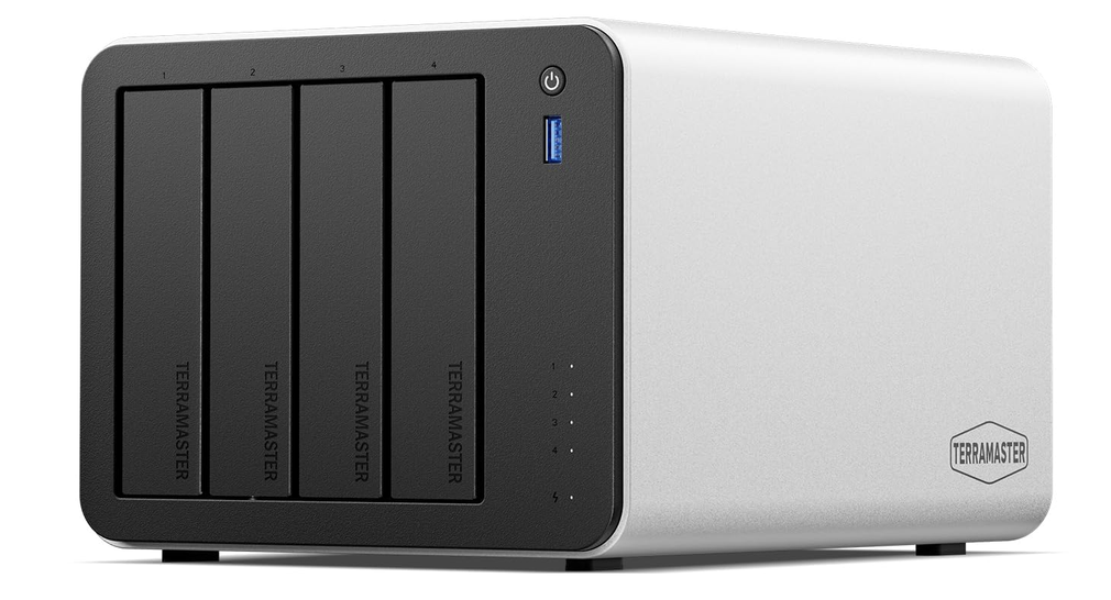 TerraMaster F4-425 Plus NAS (4-Bay + 3x M.2, Intel N95, 8GB DDR5, 2x 5GbE LAN) – "Storage Upgrade Program"