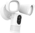 Eufy Floodlight Camera 2K, IP-Sicherheitskamera, Outdoor, Kabelgebunden, Amazon Alexa & Google Assistant, 2500 lm, 5000 K