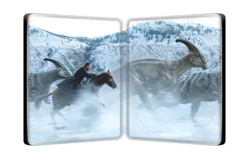 Jurassic World Part III | Raptoren Steelbook | 4K Ultra HD + Blu-Ray | Amazon IT (nur Englisch/Italienisch)