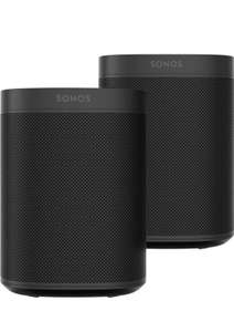 Sonos One SL Smart Speaker (LAN (Ethernet), WLAN (WiFi), 2-er Set)(Otto UP)