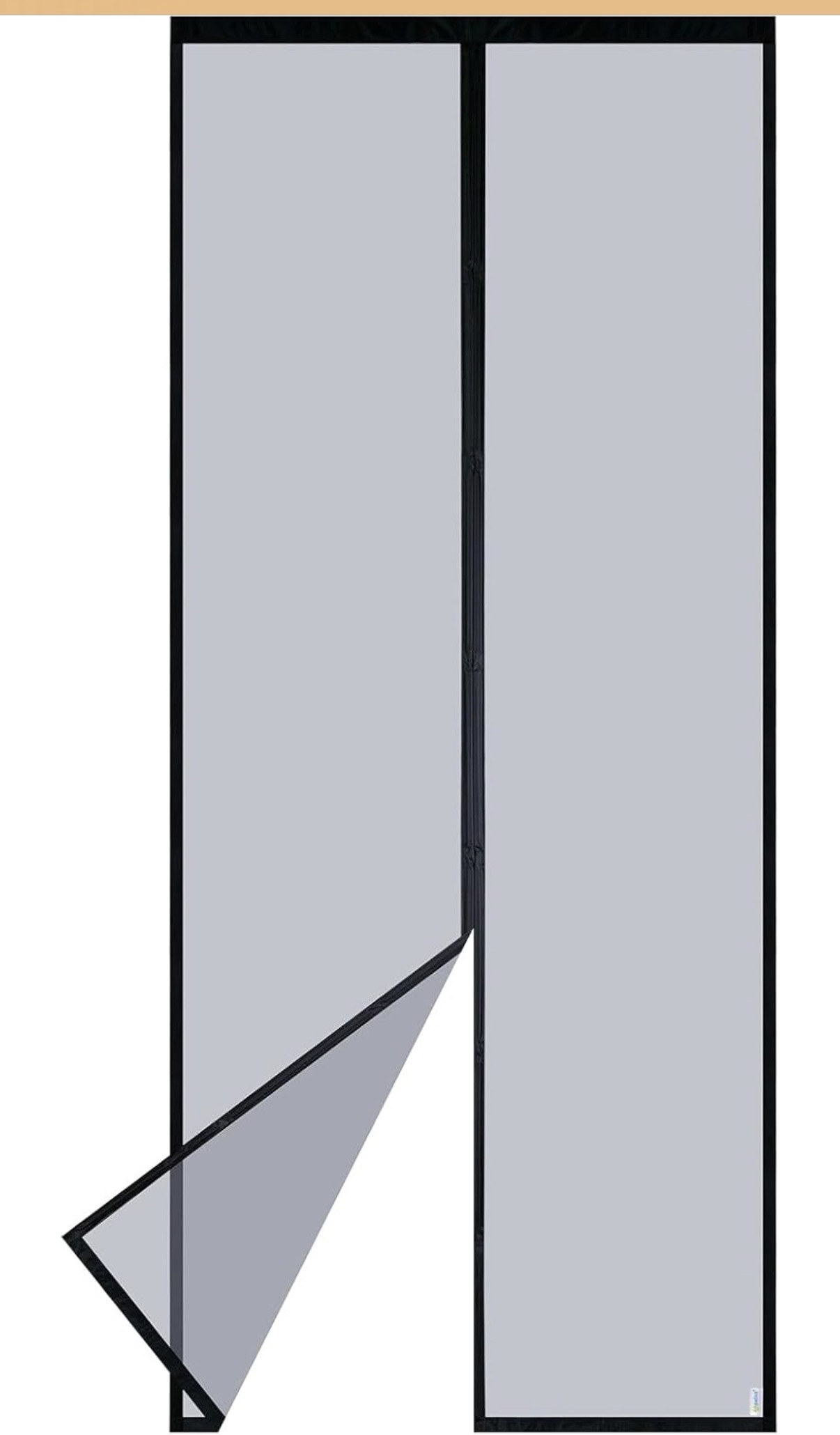 Apalus VP Fliegengitter Tür, Magnet Insektenschutz Balkontür 90x200 cm, 2 x Langlebiger als der Apalus