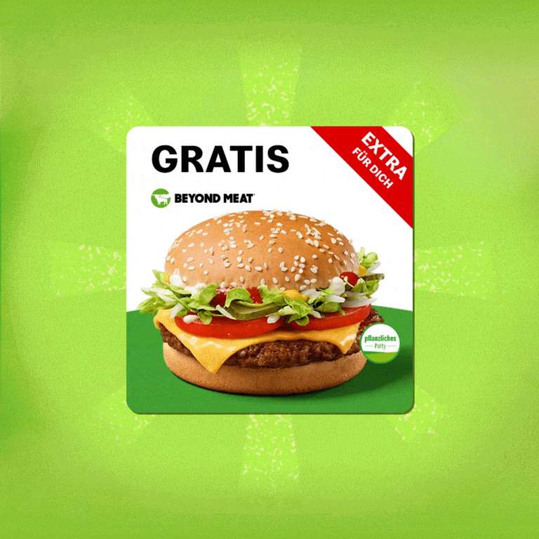 [McDonalds] GRATIS McPlant über App Coupon (Newsletter)