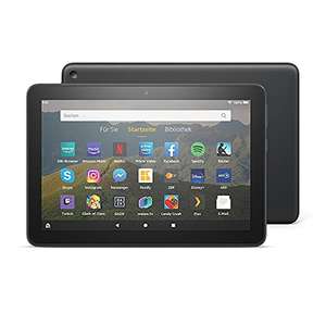 Amazon Fire HD 8-Tablet, Zertifiziert und generalüberholt, 8-Zoll-HD-Display, 64 GB, Schwarz mit Spezialangeboten (2020)