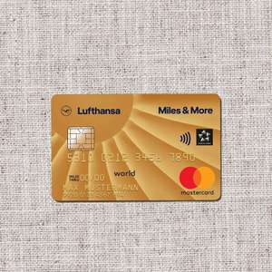 [Miles & More Business] Mastercard Gold mit 40.000 Meilen Willkommensbonus + 2 Business Lounge Voucher, für Selbstständige