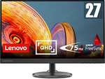 [Amazon] Lenovo C27q-35 68,58 cm (27 Zoll, 2560x1440, WQHD, 60Hz, WideView, entspiegelt) Monitor (HDMI, DisplayPort, 4ms)