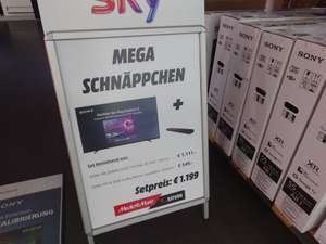 [Lokal Karlsruhe Saturn Durlach] Sony XR 55a80j OLED + HT A3000 Soundbar