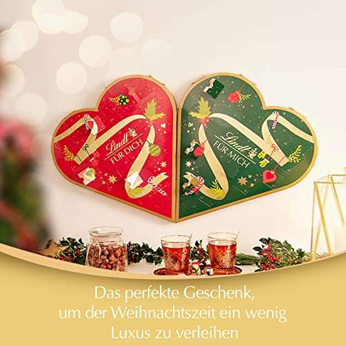 [Amazon] Lindt Schokolade Pärchen-Adventskalender 2 x 252 g