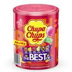[amazon prime] Spar Abo: Chupa Chups Best of Lutscher-Dose, enthält 50 Lollis in 6 Geschmacksrichtungen in Aufbewahrungs-Dose, 50 x 12g