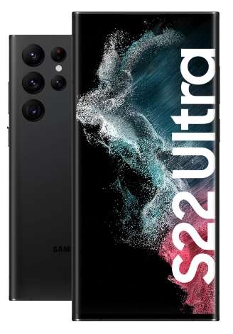 [Young MagentaEINS] Samsung Galaxy S22 Ultra 5G 128 GB Phantom Black im Telekom Magenta Mobil M Young - mtl. 34,95€ einm. 249€