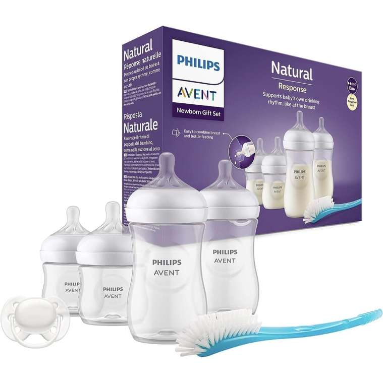 Philips Avent Babyflaschen Natural Response Geschenkset