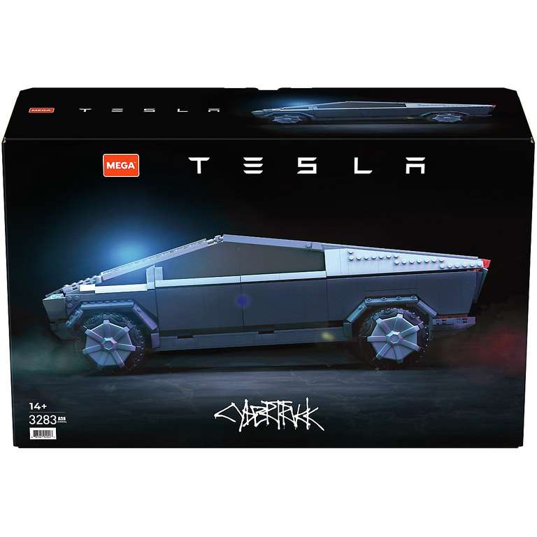 [Klemmbausteine] Mattel Mega Construx Tesla Cybertruck (GWW84) für 120,00 Euro [Smyths]