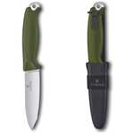 Victorinox Venture, Bushcraft-Messer mit feststehender Klinge aus 14C28N-Edelstahl mit 105mm Länge, inkl. Hülle