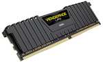 Corsair Vengeance LPX 32GB (2 x 16GB) DDR4 3600 (PC4-28800) C16 1.35V Desktop Memory - Black