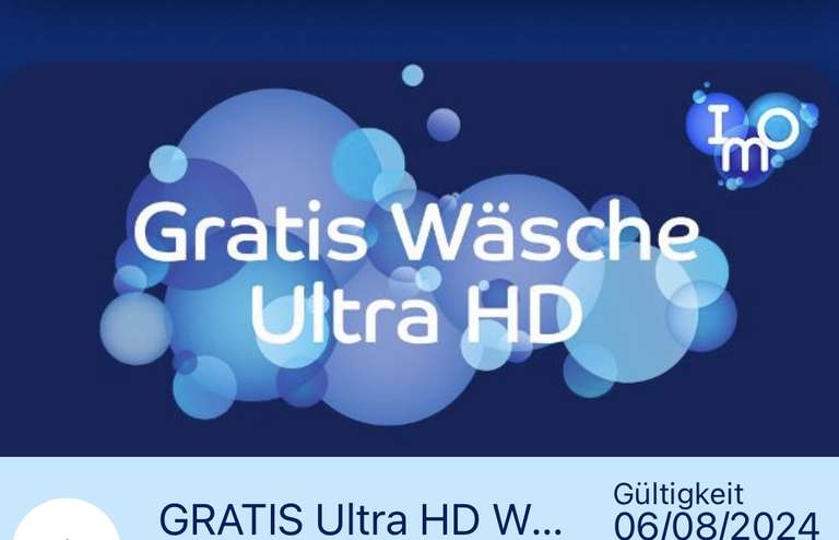 GRATIS: neuer IMO-Wash-Code