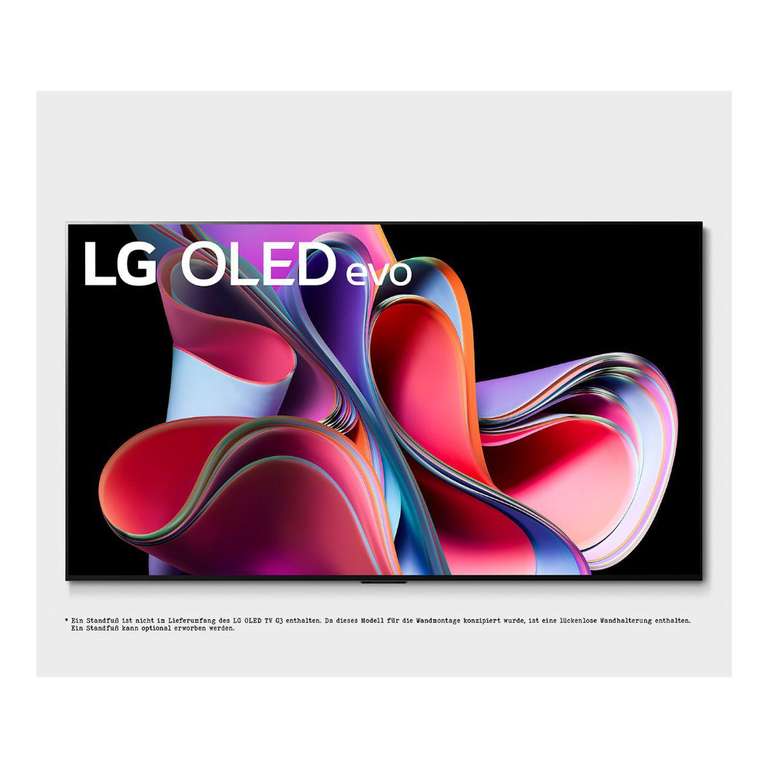 LG Fernseher OLED65G39LA - nach Cashback 1.911 € bei Selbstabholung/1.990 € bei Lieferung @Hirsch&Ille Ludwigshafen