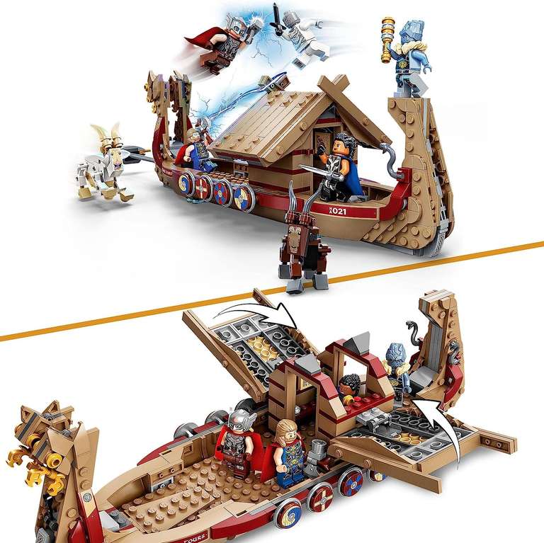 [Galeria-Kundenkarte und Codeanwendung] LEGO 76208 Marvel Thor - Das Ziegenboot