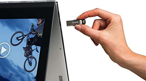 SanDisk Ultra Flair USB 3.0 256 GB USB-Stick (robustes und elegantes Metallgehäuse, Passwortschutz, 150 MB/s Lesen) mit Prime
