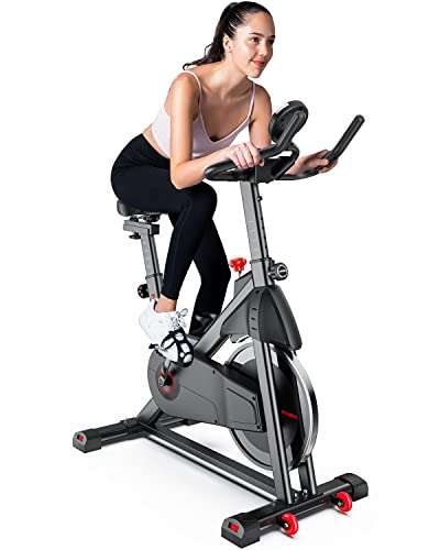 Speedbike Heimtrainer Ergometer Indoor Cycling Fitness Fahrrad Training 120kg ~ 