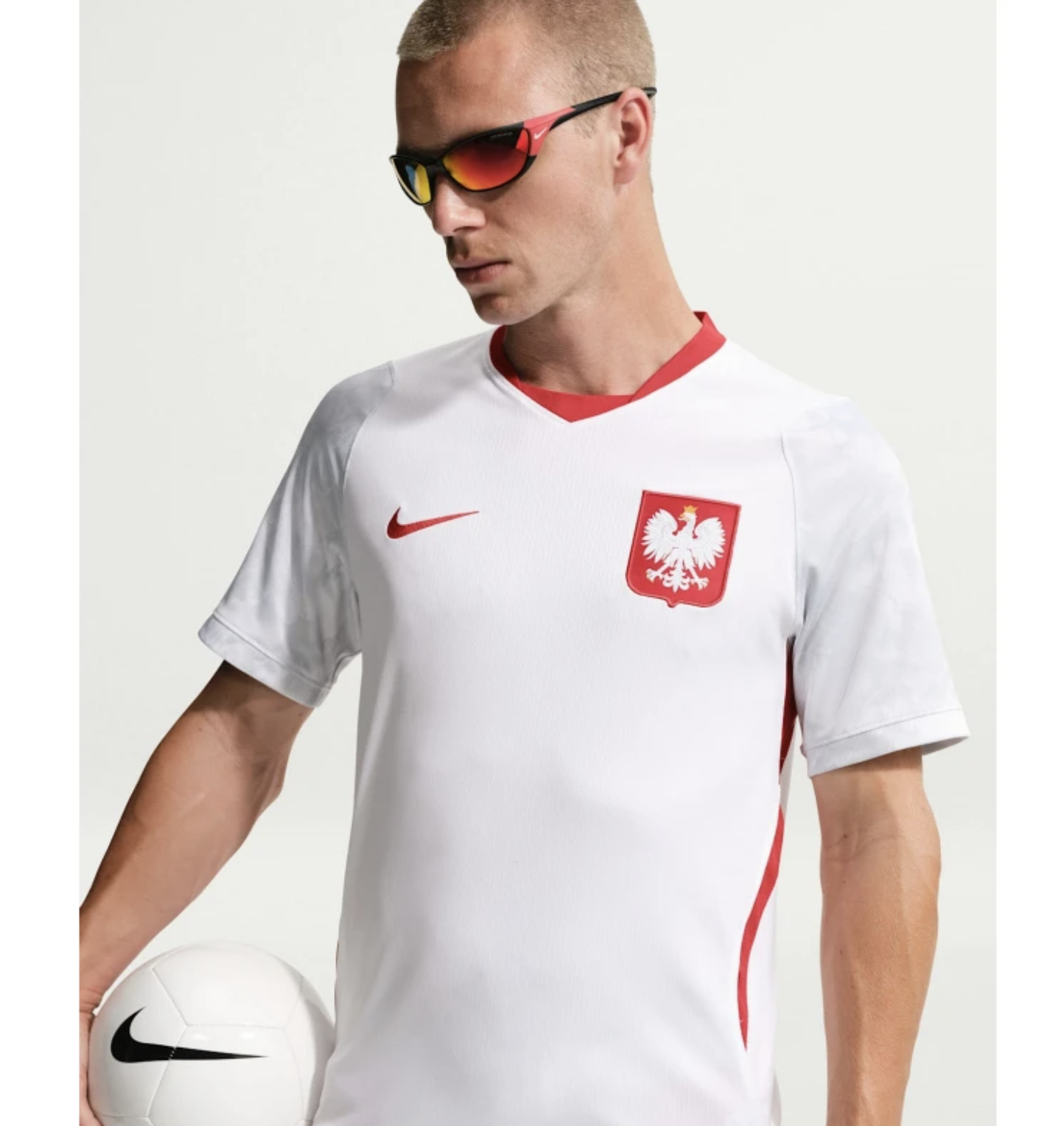 Nike Herren Polen Trikot 2026 (nur noch S und M) Replika-Fußballtrikot Heimtrikot