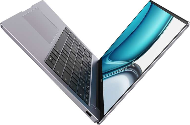 Huawei MateBook 14s | 14,2", Touch, 2.5K, LTPS, 90Hz, 400cd/m², 100% sRGB | i7-11370H | 16/512GB | 2x USB-C PD/DP | TB | Win10 | grün / grau