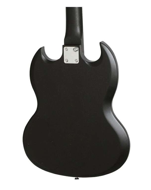 Epiphone SG Special Satin E1, E-Gitarre mit zwei Keramik-Humbuckern, Farbe Vintage Worn Ebony [Bax-Shop]