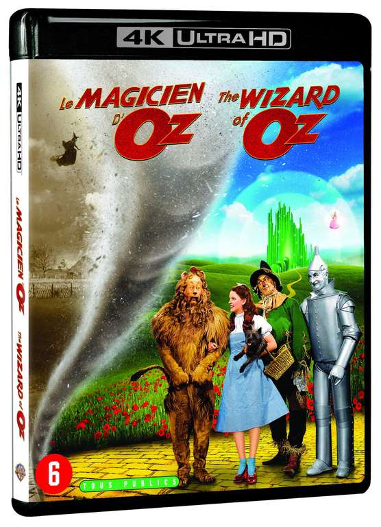 [Amazon.fr] Der Zauberer von Oz (1939) - 4K Bluray - deutscher Ton - IMDB 8,1