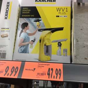 Kärcher Fenstersauger WV 1 Plus (Kaufland - Lokal Regensburg)