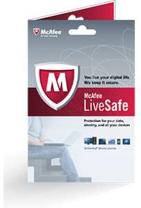 McAfee: LiveSafe 2017, Jahreslizenz gratis
