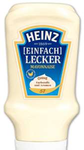 [Krefeld/Duisburg/Mülheim] Heinz "Einfach Lecker" Mayonnaise bis 30.06. -0,01€ (Angebot+Coupon)