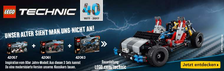 [Toysrus] 2 LEGO Technic Pull Back Fahrzeuge für 27,95 Euro
