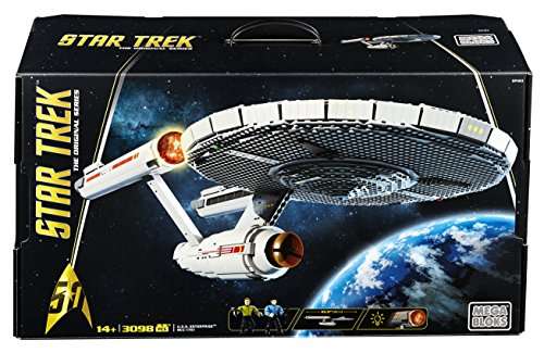 [Amazon Spanien] Mega Bloks - Star Trek U.S.S. Enterprise NCC-1701 Collector Construction Set für 174,92 Euro