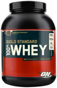 Optimum Nutrition Gold Standard Whey 2,273kg MHD August für 29,90€ + Versand(3,90€)