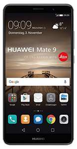 [Amazon.de] Huawei Mate 9 Dual-SIM in grau (5,9 Zoll FullHD / 4 Gb RAM / 64 Gb / CPU Kirin 960 Prozessor /4.000 mAh)