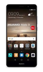 Huawei Mate 9 in Schwarz - Amazon / als WHD für 406,70 € in "Sehr Gut"