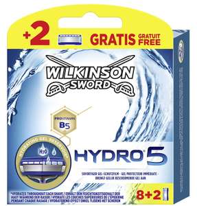 [AMAZON PRIME] Wilkinson Sword Hydro 5 Klingenpackung mit 10 Stück für nur 15,95 für Prime-Mitglieder