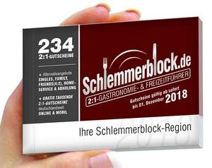 Schlemmerblock 2018 ab 12,46€ (bei Abnahme von 5 Stück) statt 34,95€