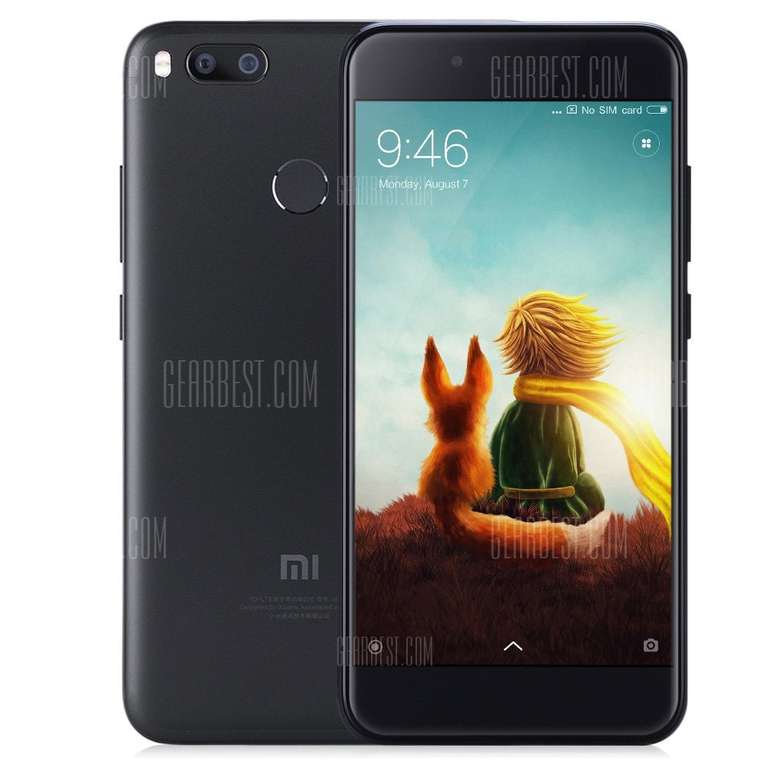 Xiaomi Mi A1 Global (5.5" FHD, 4GB RAM, 64GB ROM, Snapdragon 625, B20) ab 176,84€ [Gearbest]