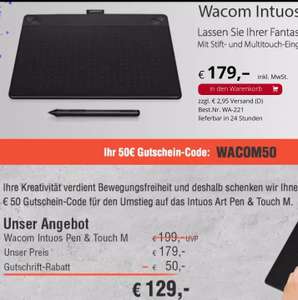 EDV-Buchversand.de | Grafiktablett Wacom Intuos Art Pen & Touch M Black